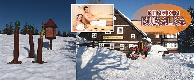 5 DNÍ S WELLNESS v nádherném ***penzionu RUSALKA s polopenzí v Krkonoších